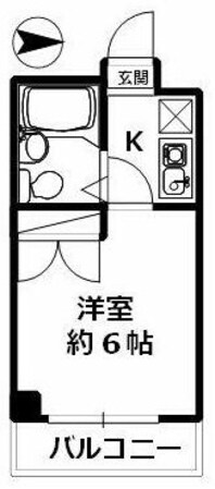 KSGマリーンオークラの物件間取画像